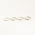 Men's Half Round Band in Silver